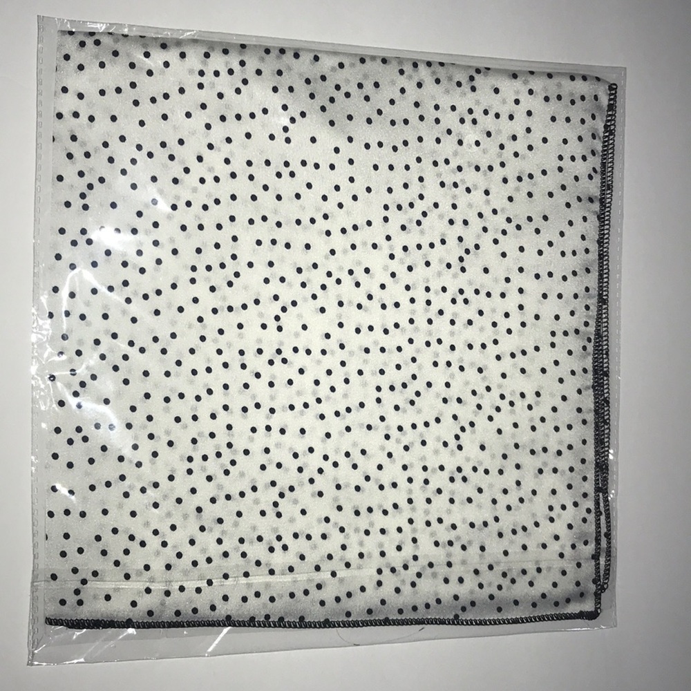 Polka dot satin Fashion scarf